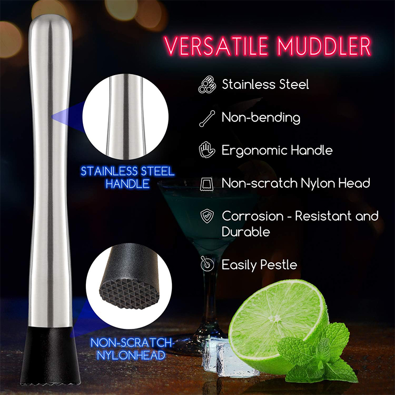 LMETJMA 10 นิ้วสแตนเลสสตีลค็อก - Bitters Bottle Set บทวิจารณ์และราคา
