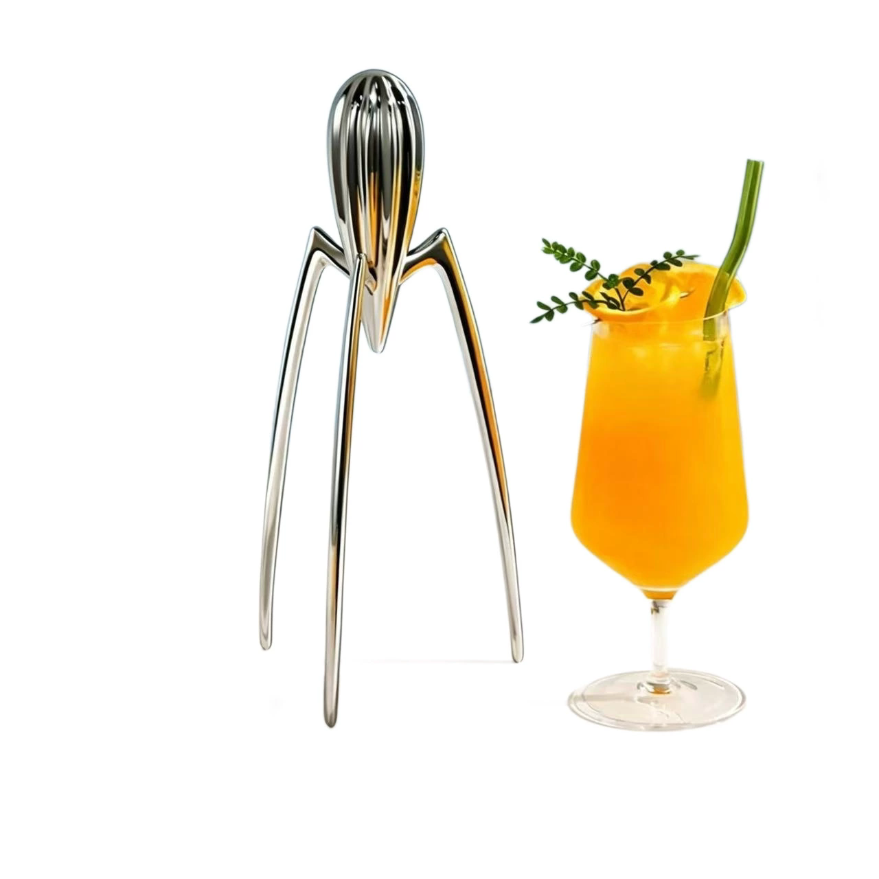 โมเดลตกแต่งรูปปลาหมึกสีเงินสไต - Citrus Juicer Bar บทวิจารณ์และราคา