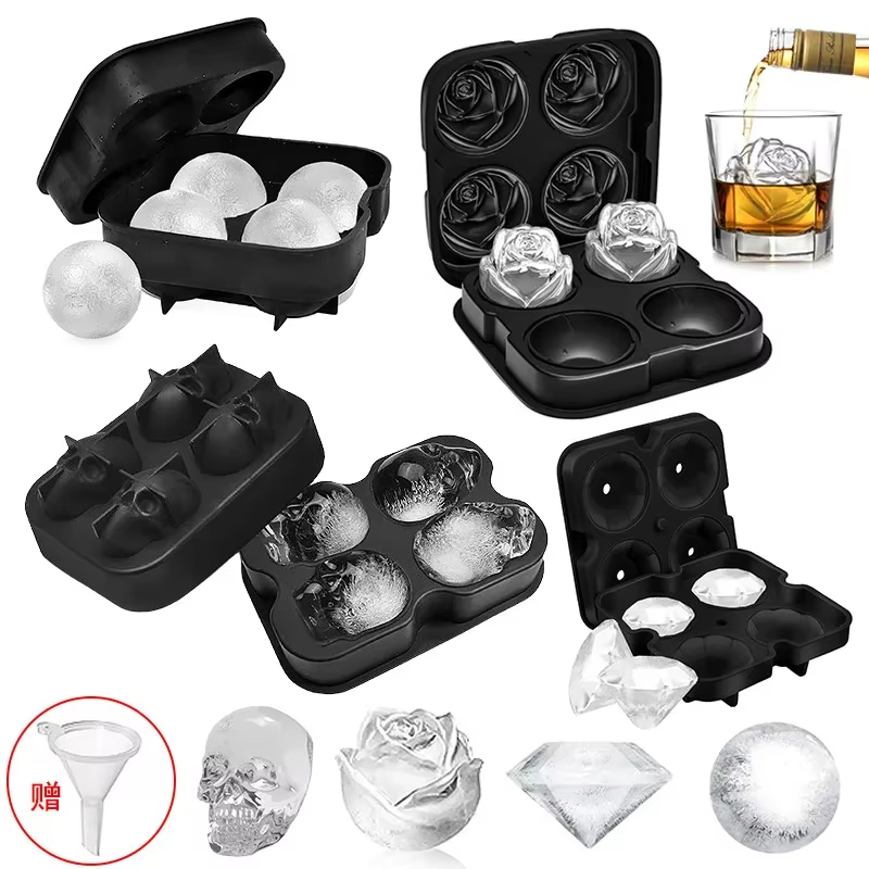 ถาดทำน้ำแข็งซิลิโคน 3 มิติ รูป - Ice Mold Sphere บทวิจารณ์และราคา