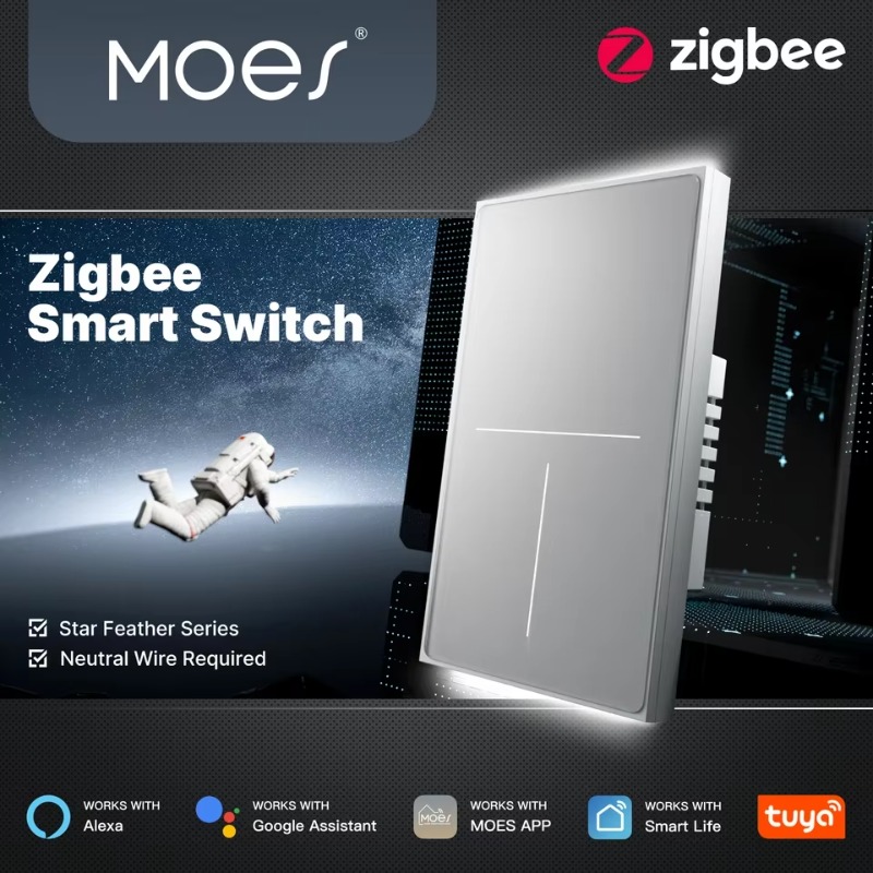 สวิตช์สัมผัสอัจฉริยะ Tuya ZigB - Home Bar Android บทวิจารณ์และราคา